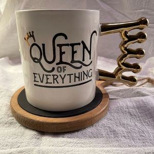The Queen Of Everything Ceramic Mug 24oz